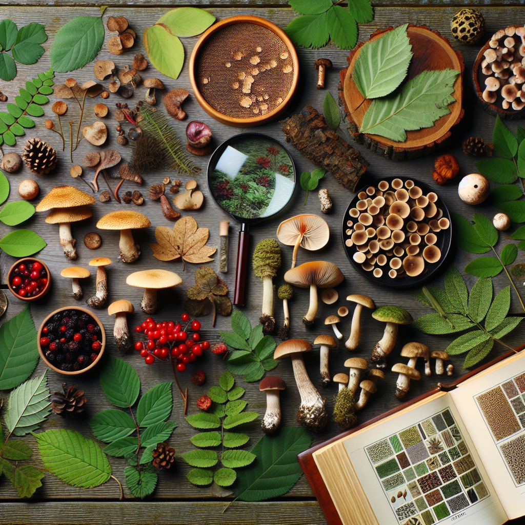 How Can You Identify Edible Plants And Fungi In Nature?