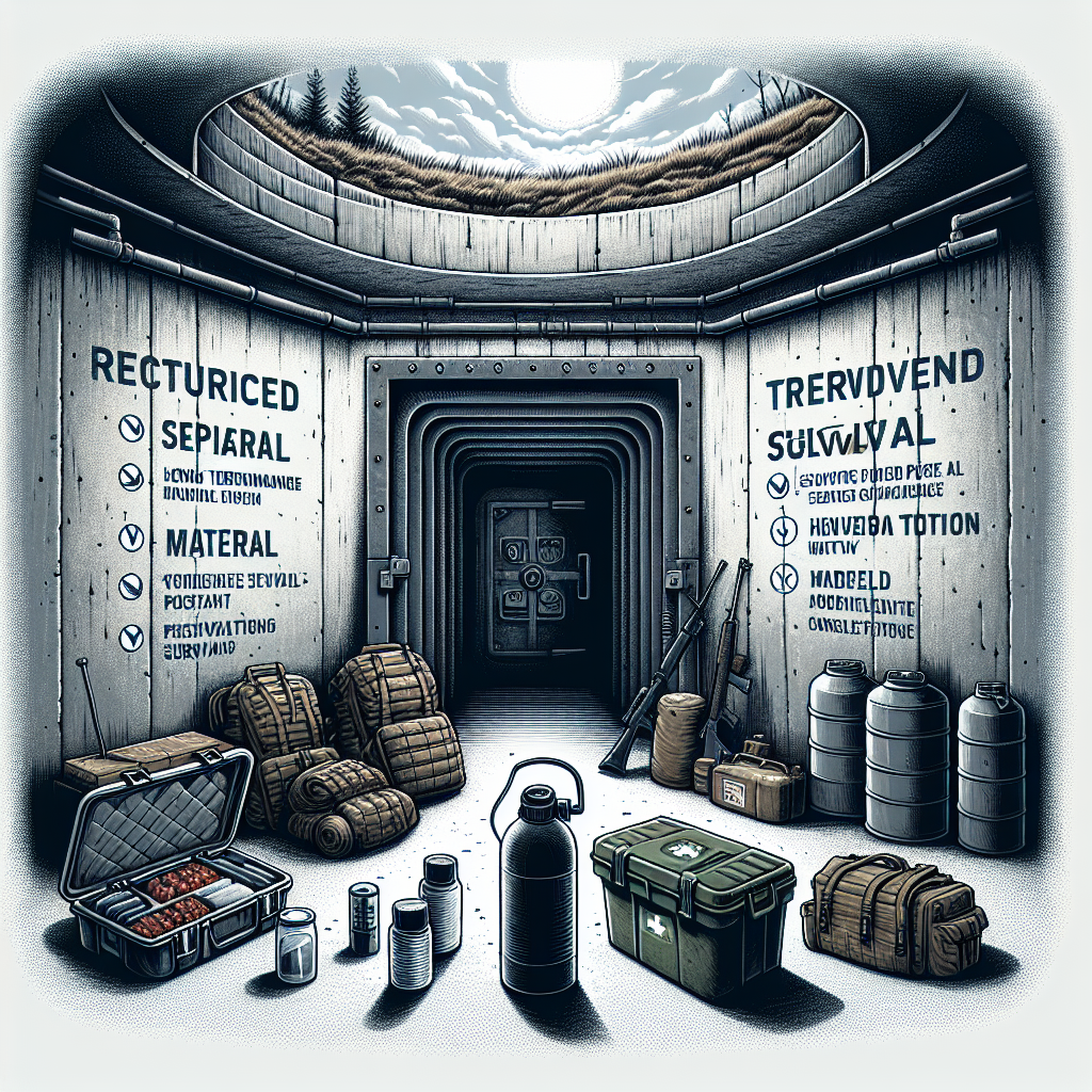 Building A Prepper Bunker: Must-Have Items For Long-Term Survival