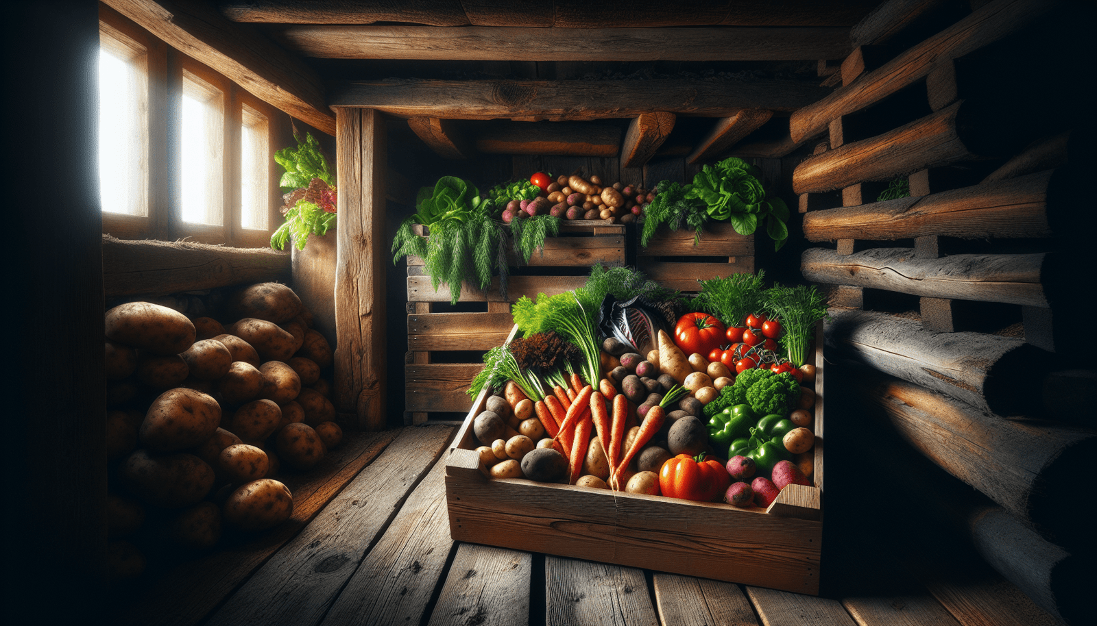 Constructing A Functional Root Cellar For Vegetable Storage