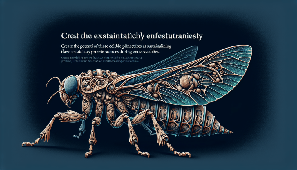 Edible Insects: A Sustainable Protein Source During Crises